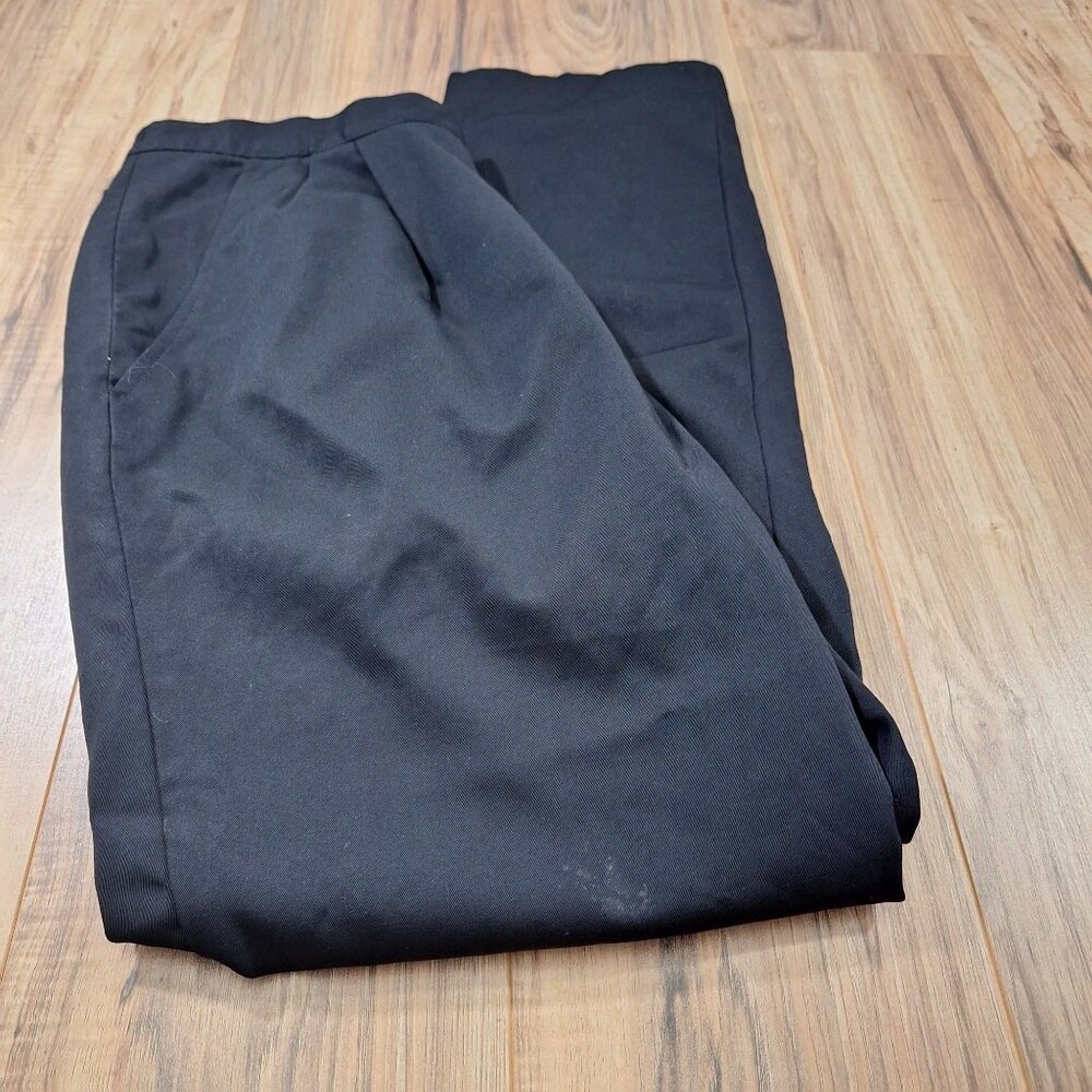 vintage Pendleton black pants woman size 18w professional business